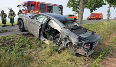 Acht Verletzte bei Unfall am Pfingstsonntag