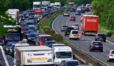 A5 nach Unfall am Montag gesperrt – drei Verletzte