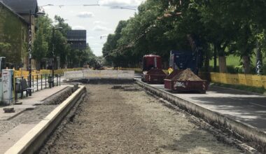 Baustelle auf der Prager Straße. Foto: LZ
