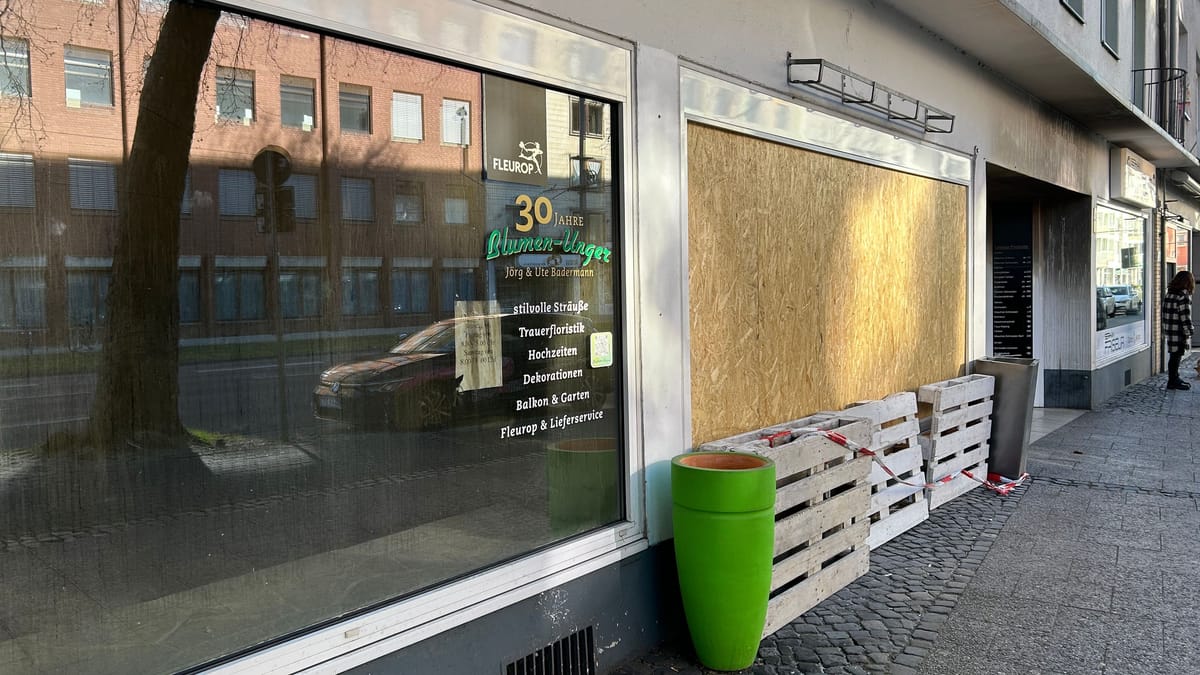 Blumen Unger gibt Mini-Comeback – mit Ladenflohmarkt