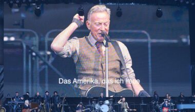 Konzert: Bruce Springsteen teilt in Berlin gegen Trump aus
