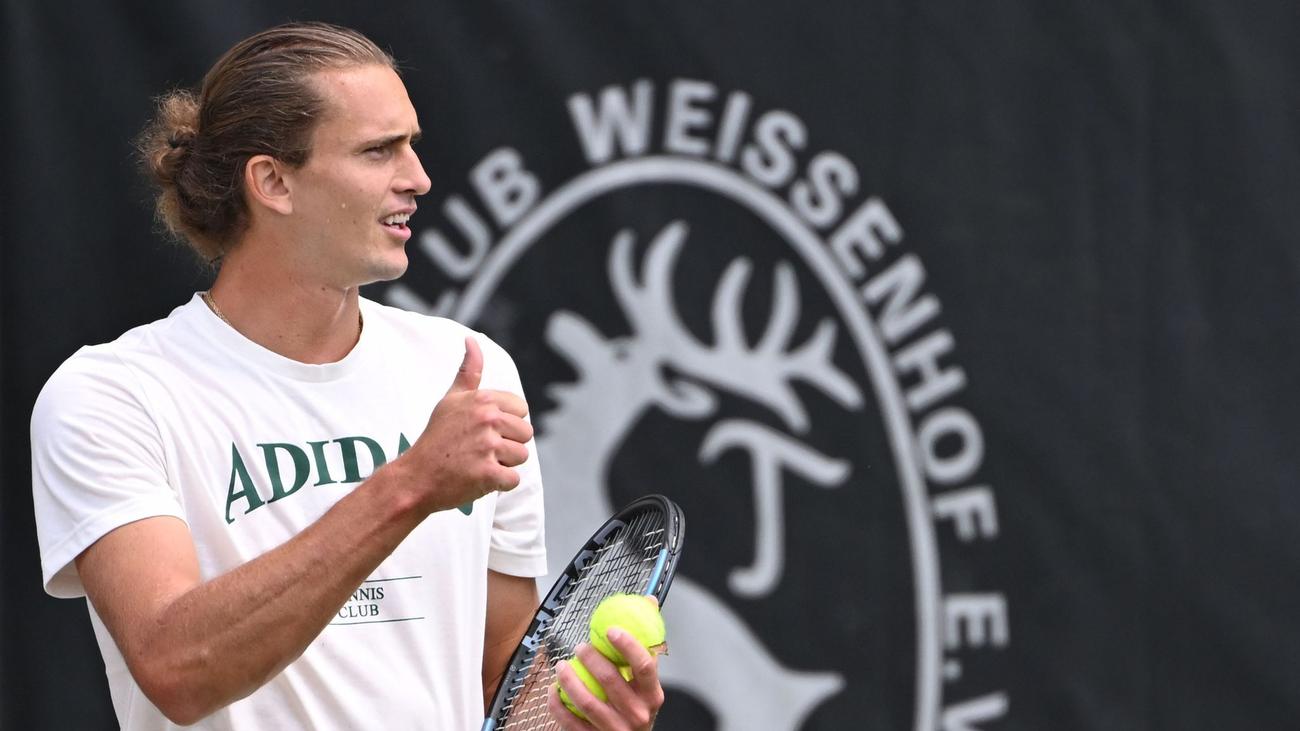 Vorbereitung auf Wimbledon: Tennisstar Zverev tritt erstmals seit 2019 in Stuttgart an