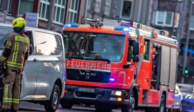 Brand in Kopenhagener Straße – neun Verletzte