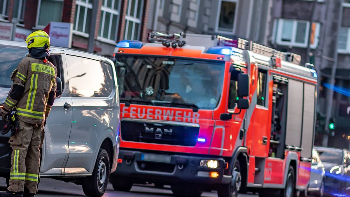 Brand in Kopenhagener Straße – neun Verletzte
