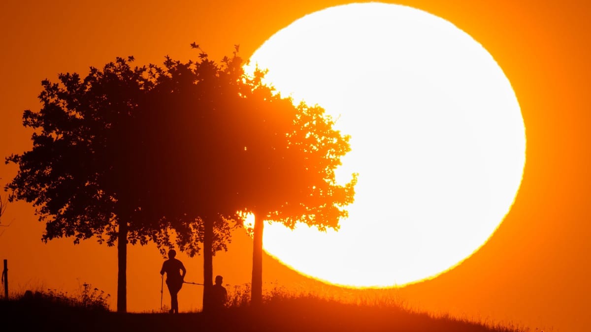 34 Grad am Wochenende – dann Gewitter mit Sturmböen