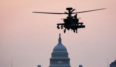 Militärparade in Washington: Trumps Prestigeprojekt droht Regen