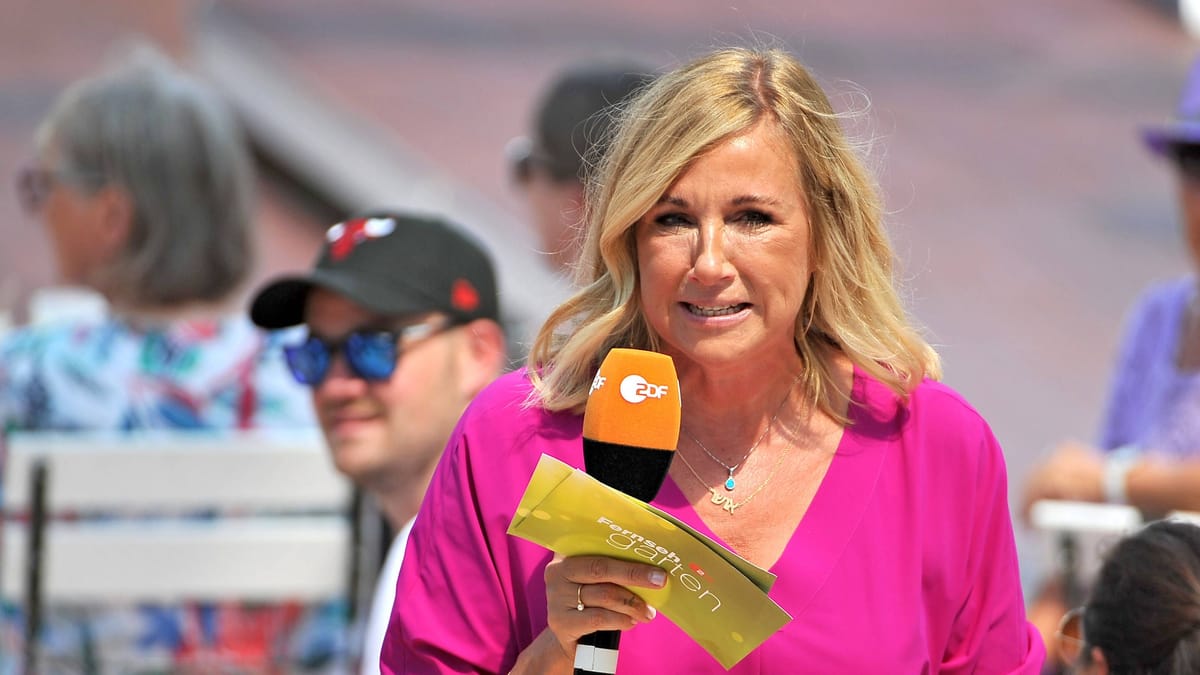 Andrea Kiewel wird beim "ZDF-Fernsehgarten" ersetzt