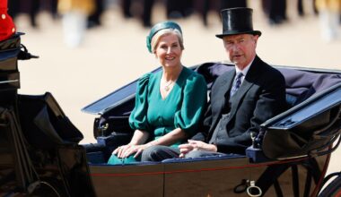 Trooping the Colour: Warum Herzogin Sophie modisch aus der Reihe tanzt