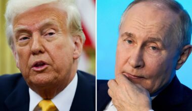 Wladimir Putin telefoniert mit Donald Trump