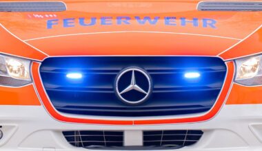 Betrunkener Radfahrer fällt in Rednitz