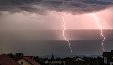 Unwetter: Deutscher Wetterdienst warnt vor Gewitter, Hagel und Starkregen