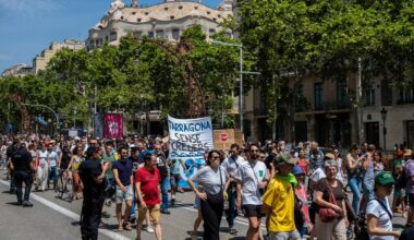 Spanien: Tausende Spanier protestieren gegen Folgen von Massentourismus