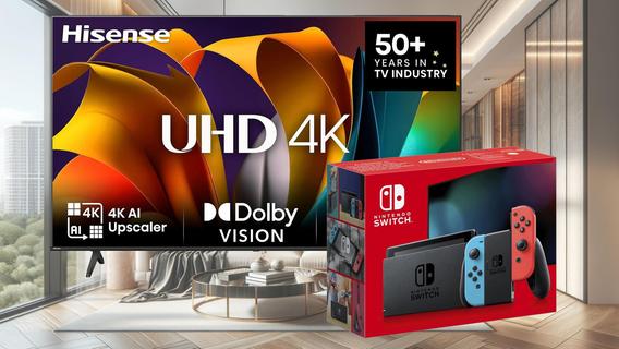 Nintendo Switch gratis dazu: MediaMarkt haut 85-Zoll-TV samt Konsole für sensationelle 849 Euro raus