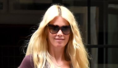 Claudia Schiffer teilt emotionales Hochzeitsfoto mit Papa Heinz