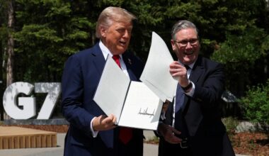 Großbritannien und USA: Donald Trump und Keir Starmer verkünden Einigung im Zollstreit