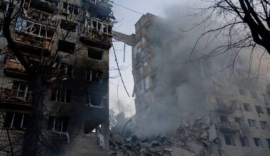 Ukraine-Krieg: Ein Toter und 16 Verletzte bei russischen Luftangriffen auf Kiew