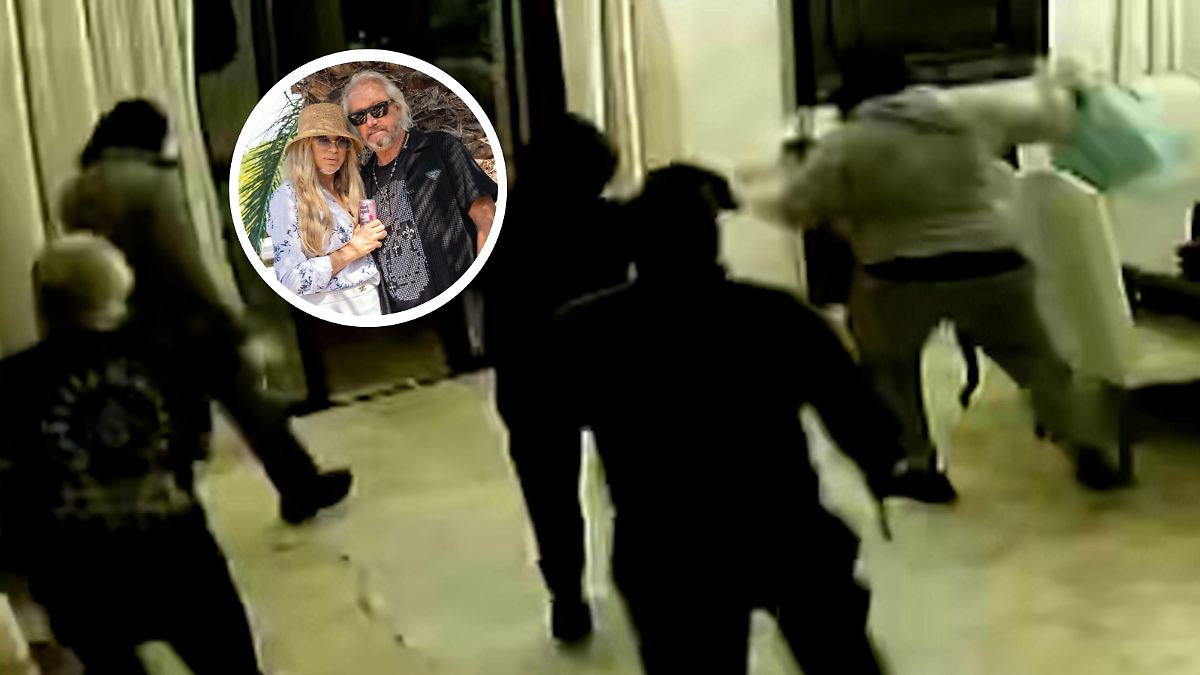 Bild zu: "Exklusiv! Überwachungskamera zeigt Brutalo-Überfall bei den Geissens"