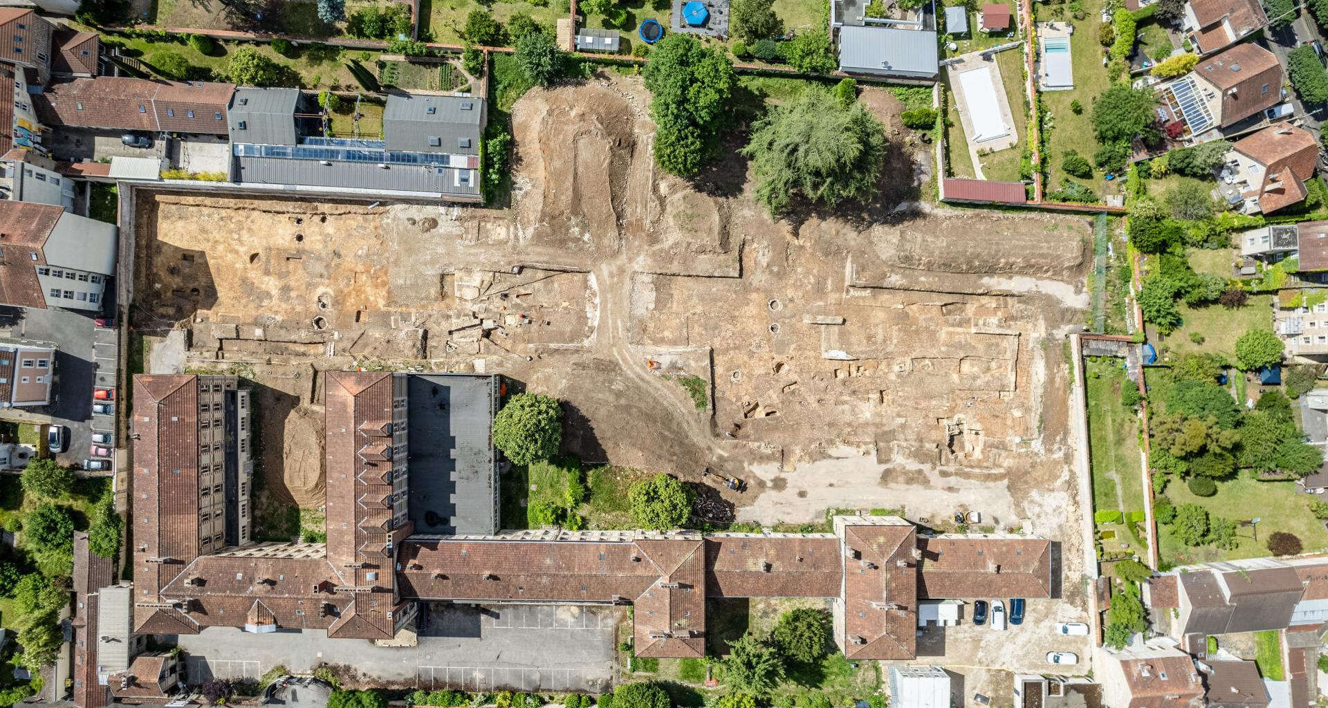 ein ganzes Viertel des antiken Metlosedum ist aufgetaucht