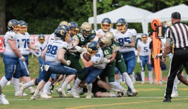 Fighting Farmers Montabaur unterliegen knapp im Derby gegen Wiesbaden