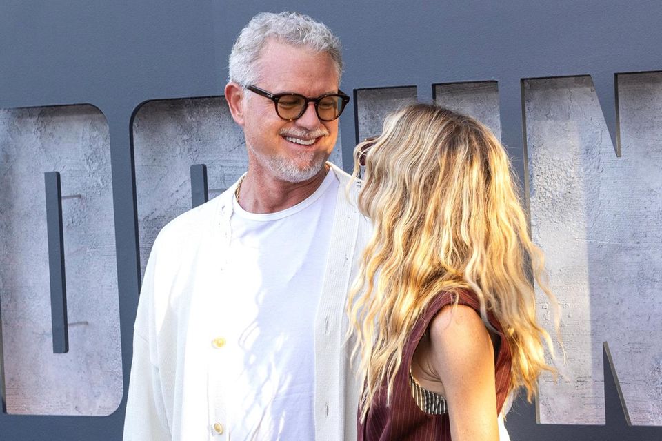 Eric Dane und Janell Shirtcliff bei der Premiere der Serie "Countdown"
