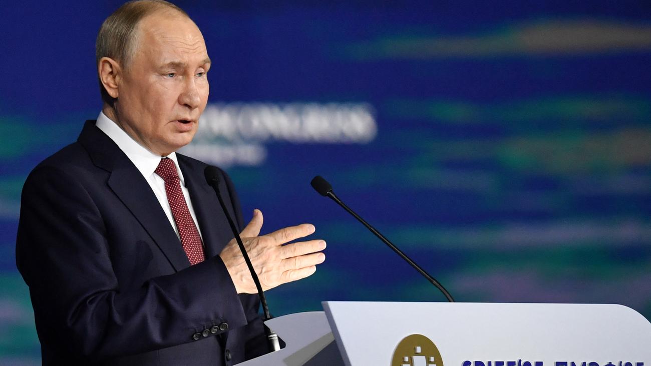 Russisch-ukrainischer Krieg: Putin bezeichnet "ganze Ukraine" als russischen Besitz