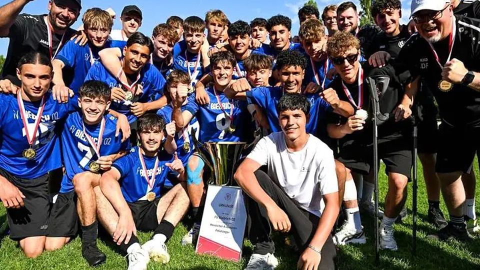 Biebrich 02 feiert U19-Pokalcoup für die Vereinsgeschichte