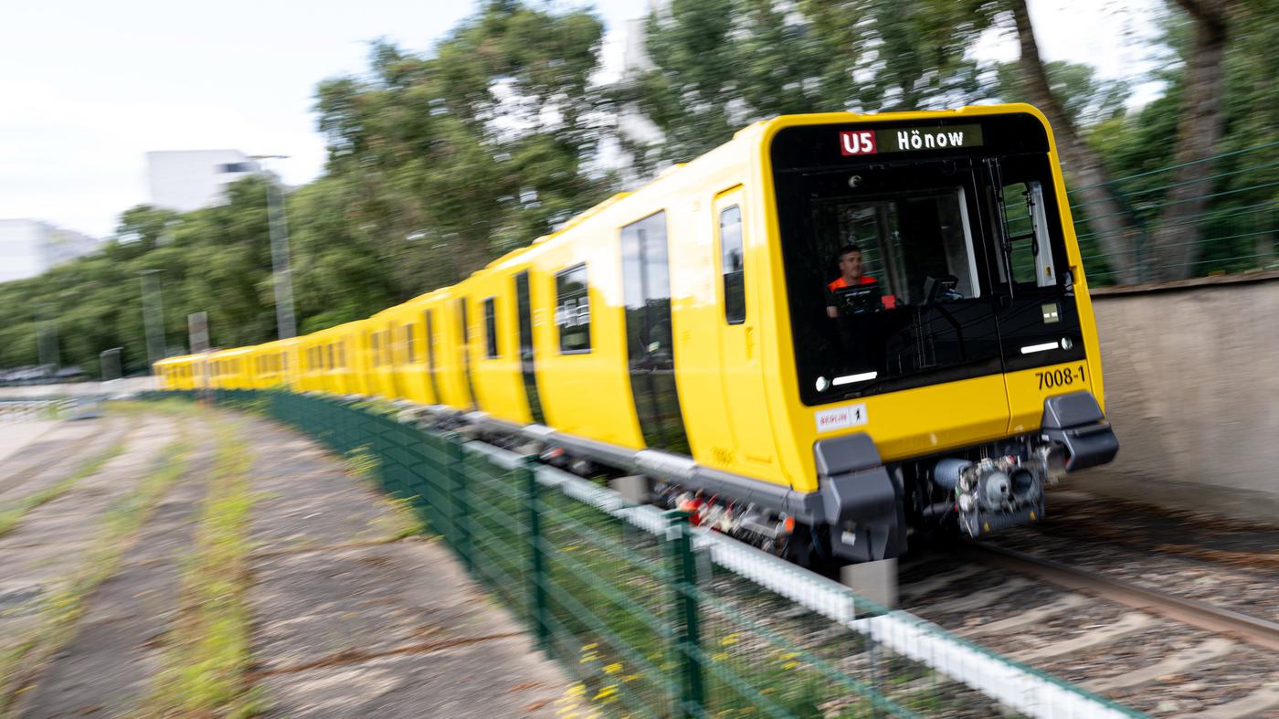 BVG testet neue U-Bahnen für Berlin