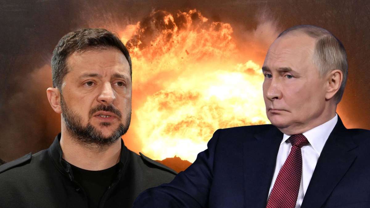 Putin will ganze Ukraine – Selenskyj droht mit Drohnen