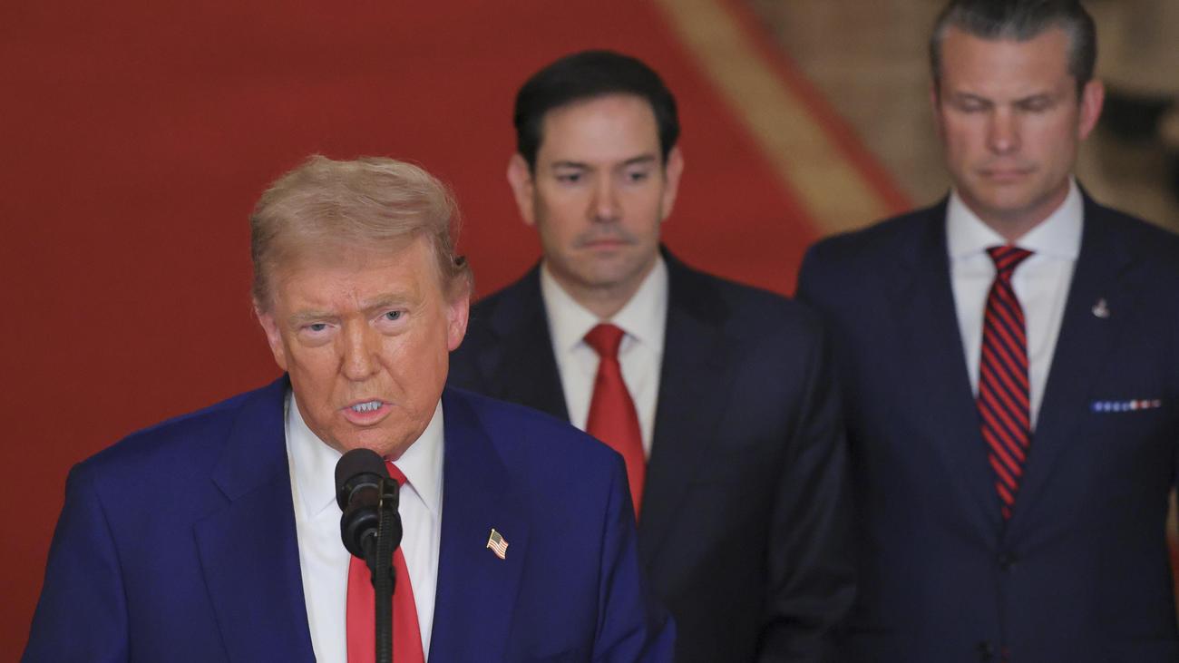 US-Angriffe auf Iran: Zentrale iranische Atomanlagen laut Trump komplett zerstört