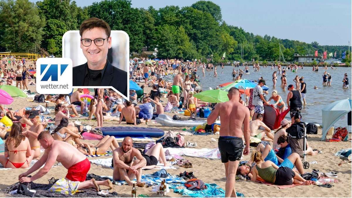 Dreifach-Hitzewelle mit bis zu 40 Grad