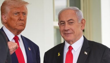 Donald Trump: Trump fordert Einstellung von Korruptionsprozess gegen Netanjahu