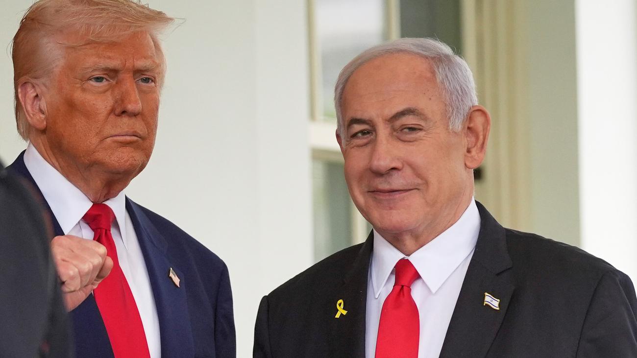 Donald Trump: Trump fordert Einstellung von Korruptionsprozess gegen Netanjahu