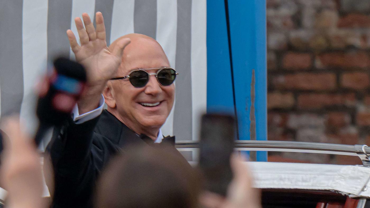 Lauren Sánchez Bezos veröffentlicht erste Hochzeitsbilder bei Instagram