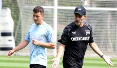 Diego Demme, Stefan Leitl von Hertha BSC