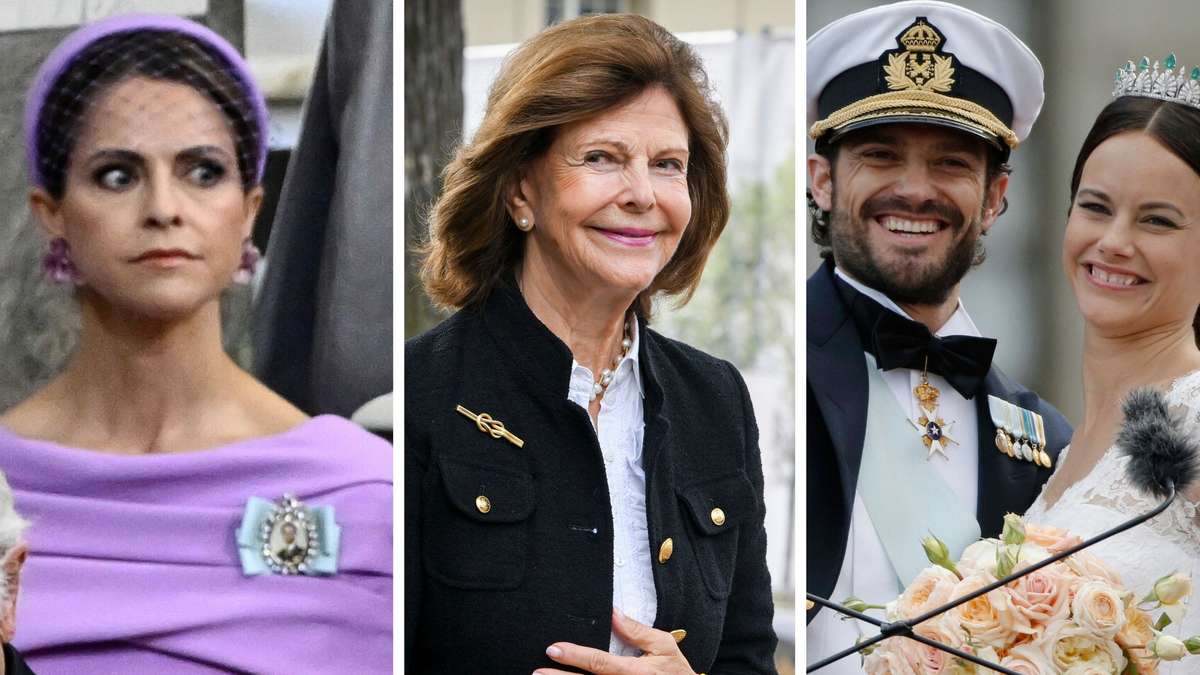 Königin Silvia schlichtete Streit zwischen Carl Philip und Madeleine