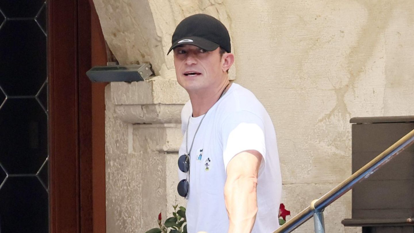 Orlando Bloom auf dem Markt: Mit dieser Starkollegin bummelt er durch Venedig