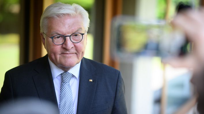 Archivbild: Bundespräsident Frank-Walter Steinmeier in Japan am 19.06.2025. (Quelle: dpa/Bernd von Jutrczenka)