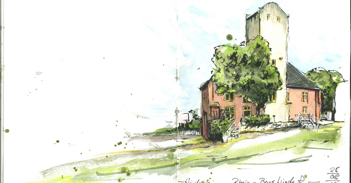 Urban Sketching in Heidesheim