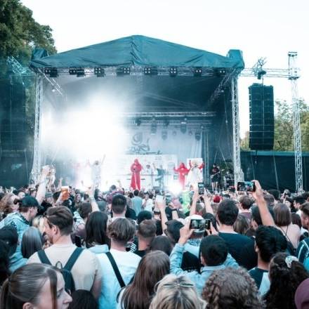 Pfingst Open Air in Essen: Viele Besucher trotz Regen
