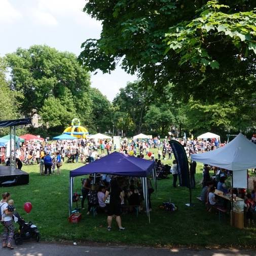 Stadtteilfest in Essen für Groß und Klein