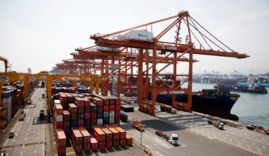 Südkoreanische Exporte sinken aufgrund von Zöllen auf Lieferungen in die USA und nach China