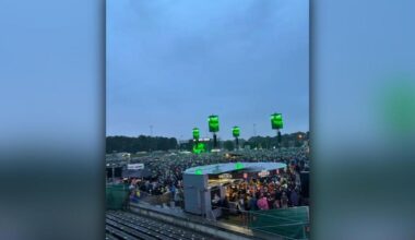 Headliner Slipknot treibt die Fans in Nürnberg an