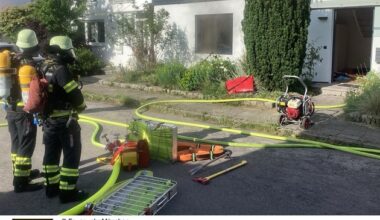 FW-M: Starke Rauchentwicklung bei Kellerbrand (Sendling-Westpark)