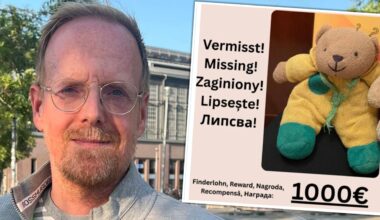 In Berlin verschwunden: 1000 Euro Finderlohn! Marcus (45) sucht Teddy | News