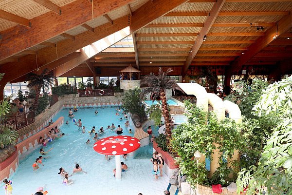 Das Herforder Freizeitbad H2O ist vor allem für Familien ein Besuchermagnet. - © Frank-Michael Kiel-Steinkamp
