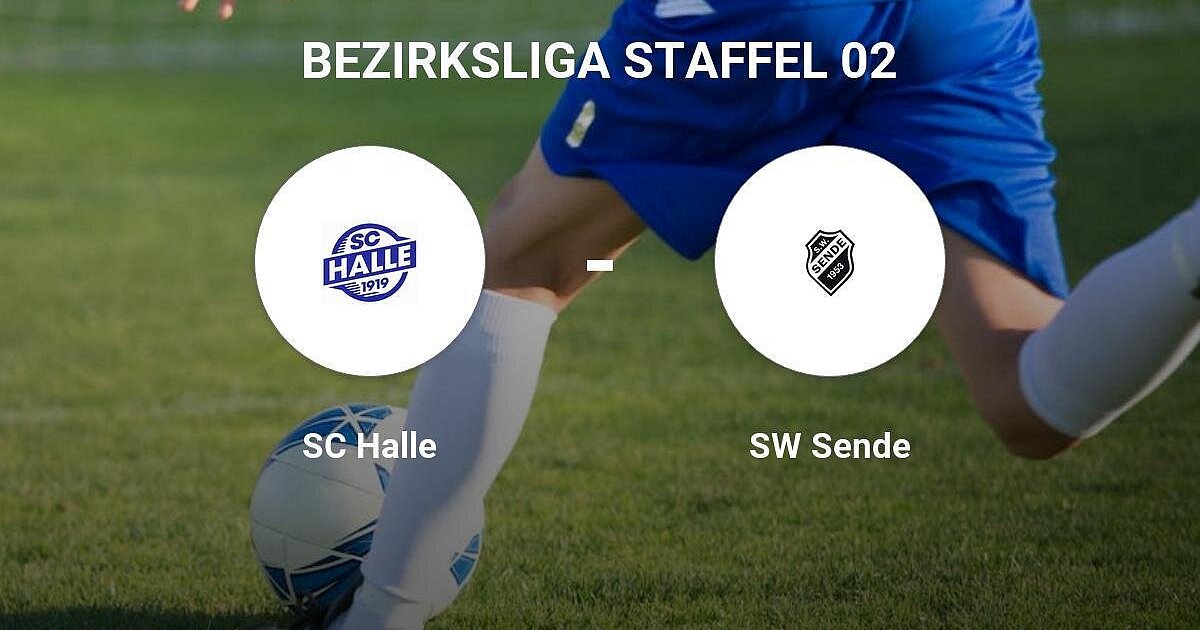 Spannender Kampf zwischen dem SC Halle und dem SW Sende