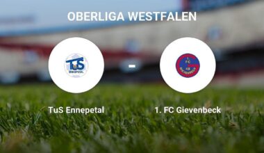 Der TuS Ennepetal gegen das Team der 1. FC Gievenbeck