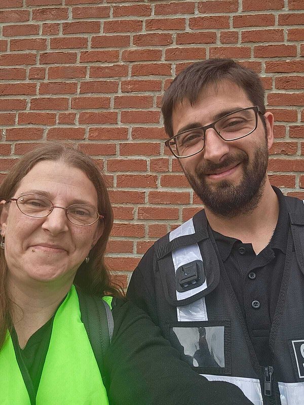 Stefanie Kriwath und Alexander Stüssel haben in den vergangenen Tagen aktiv nach der vermissten Elisabeth R. gesucht. Ohne Erfolg. - © Privat