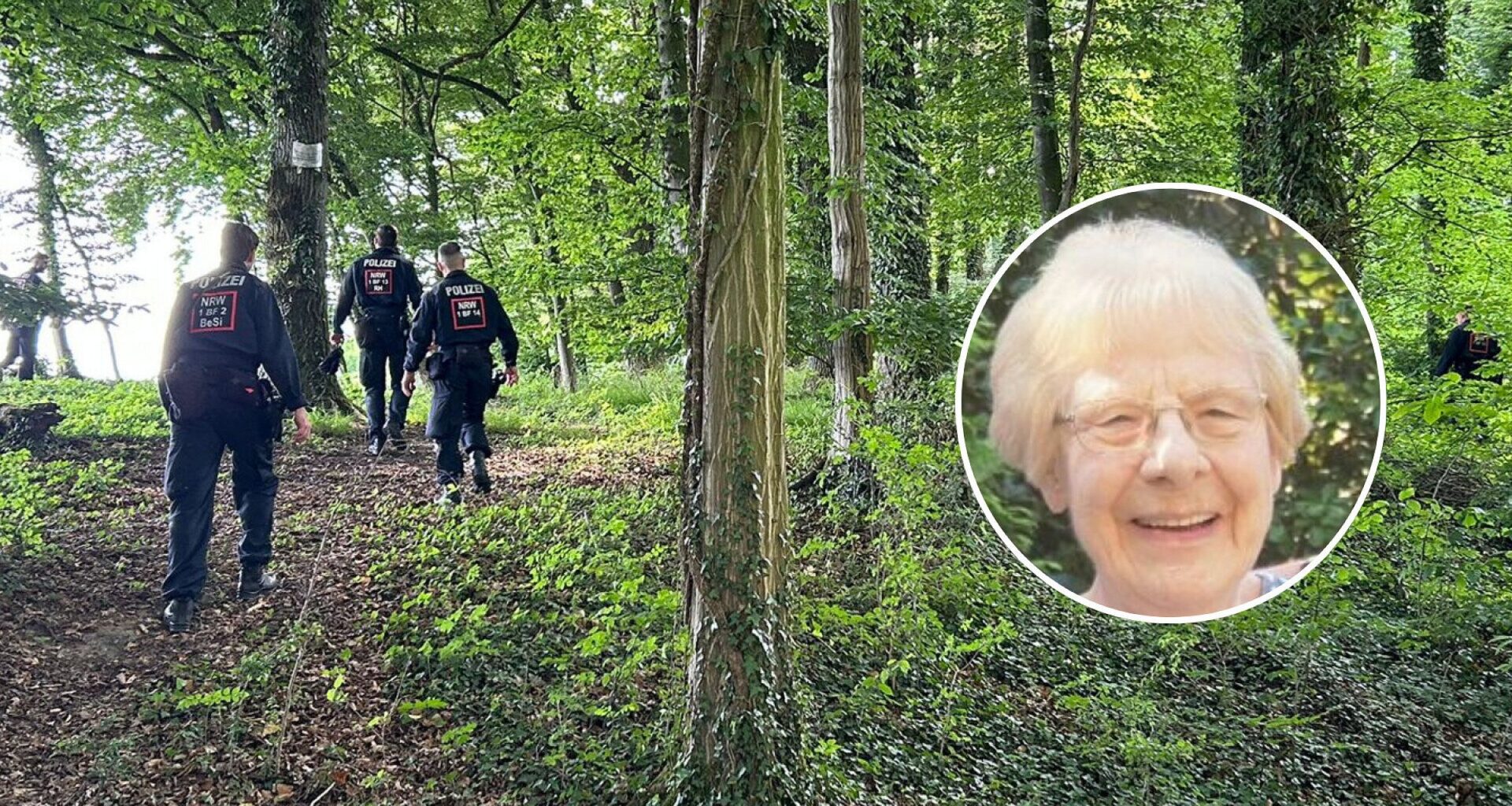 XXL-Aktion: Polizei-Trupp und Freiwillige suchen in Halle nach Elisabeth R. | Haller Kreisblatt