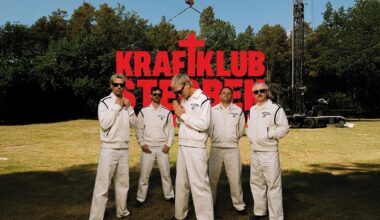Kraftklub spielen 2026 open air im Ravensberger Park in Bielefeld
